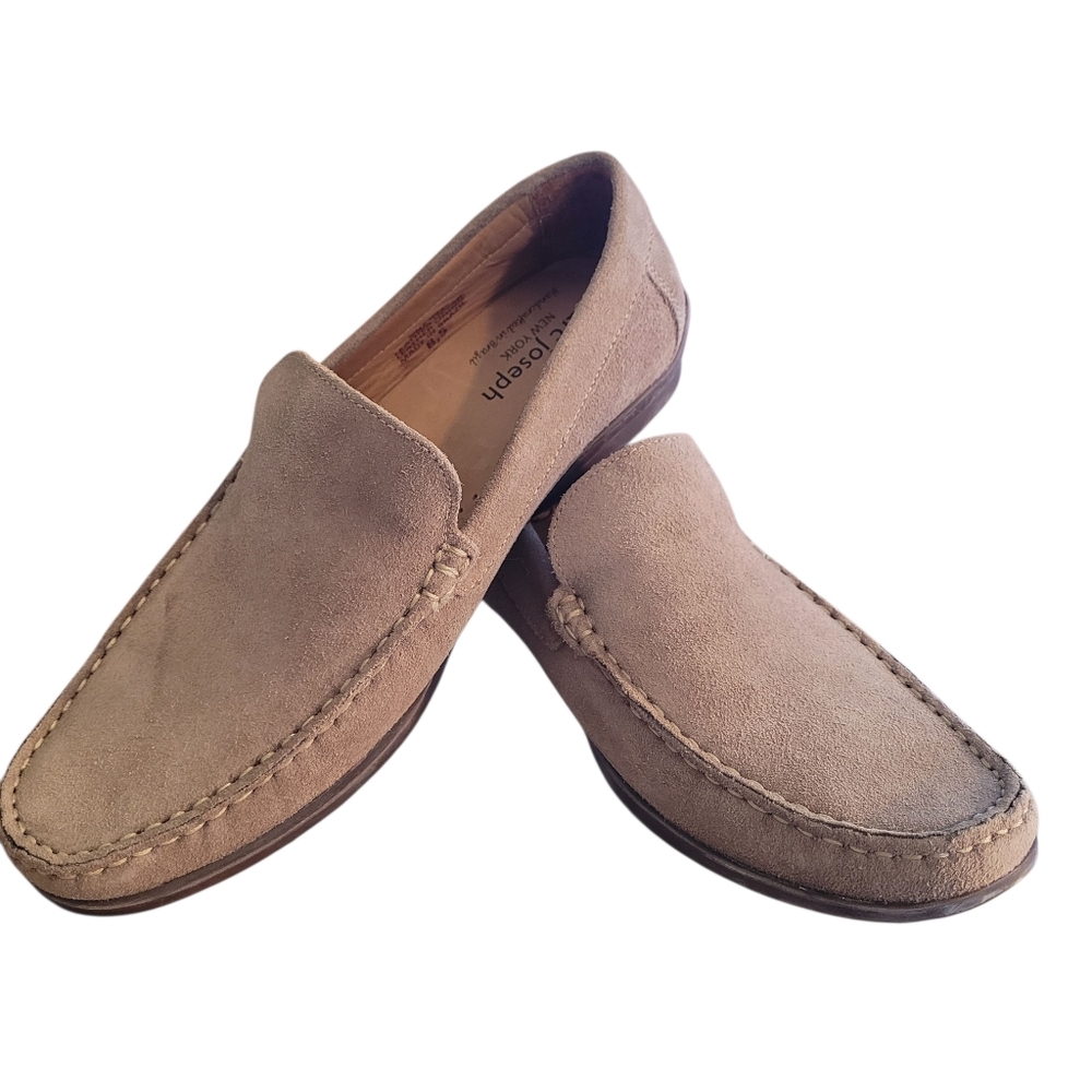 Marc Joseph unisex Broadway Driving suede loafer- M 8.5, W 10.           L21